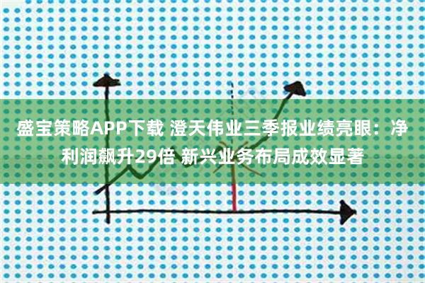 盛宝策略APP下载 澄天伟业三季报业绩亮眼：净利润飙升29倍 新兴业务布局成效显著